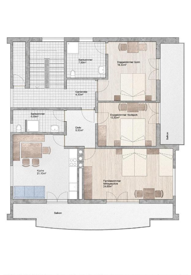 Ferienwohnung Bergjuwel Schruns Exterior foto